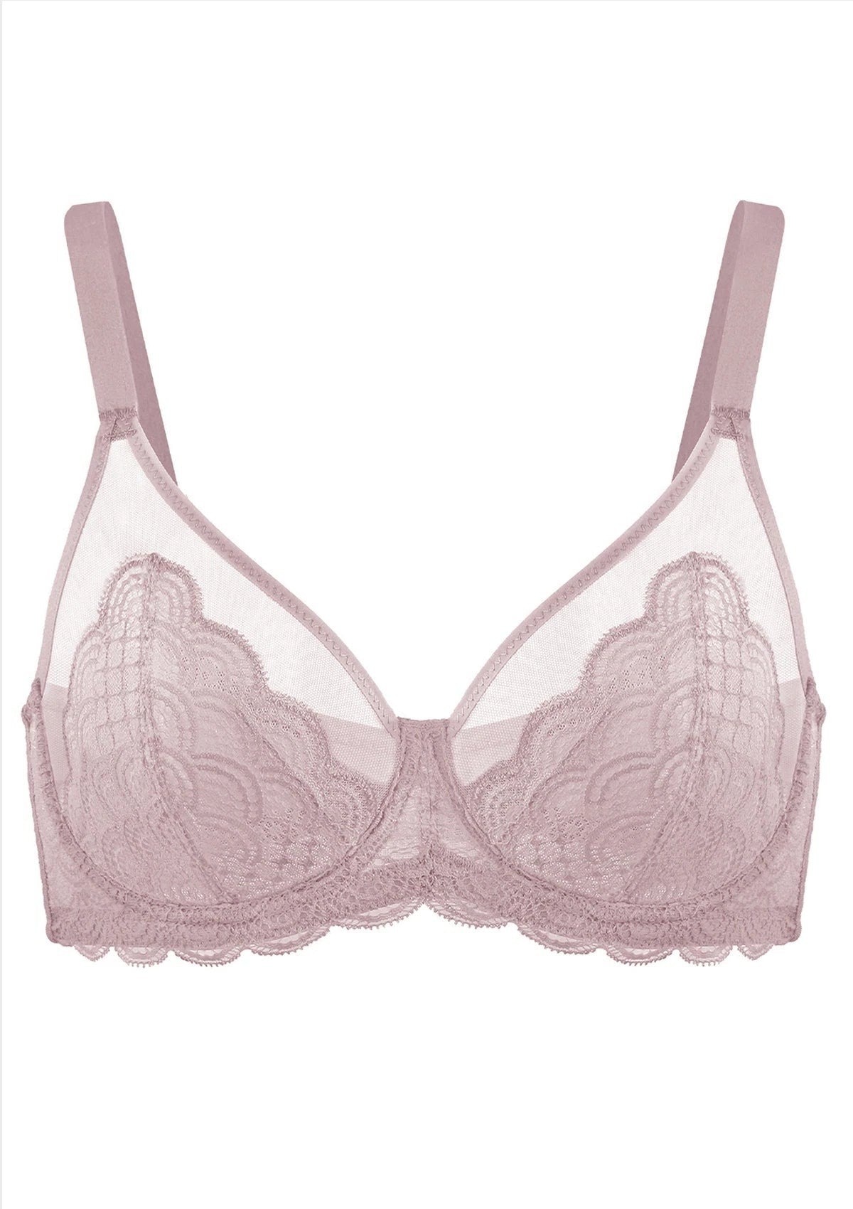 Mermaid Scales Lace Unlined Bra
