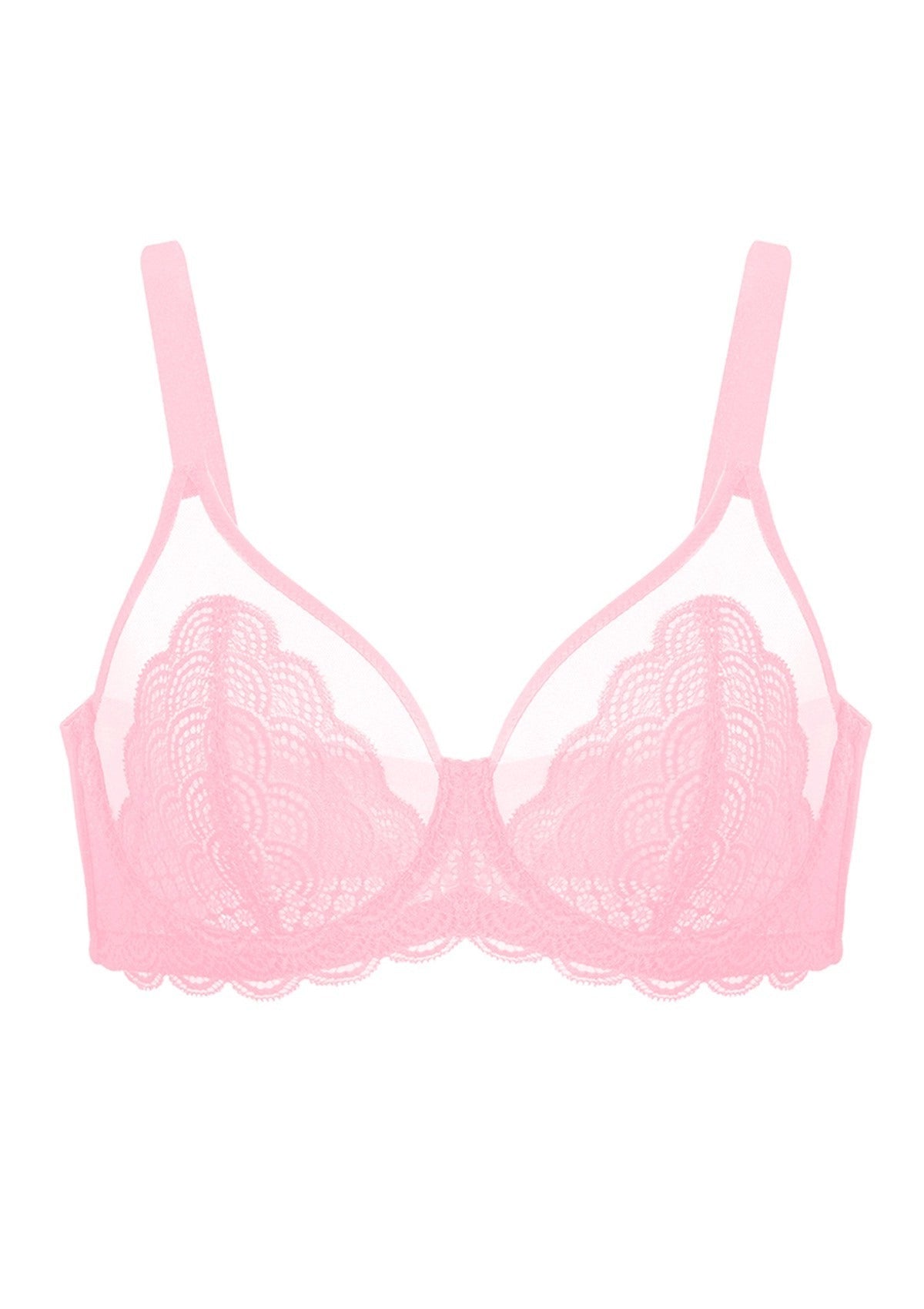 Mermaid Scales Lace Unlined Bra