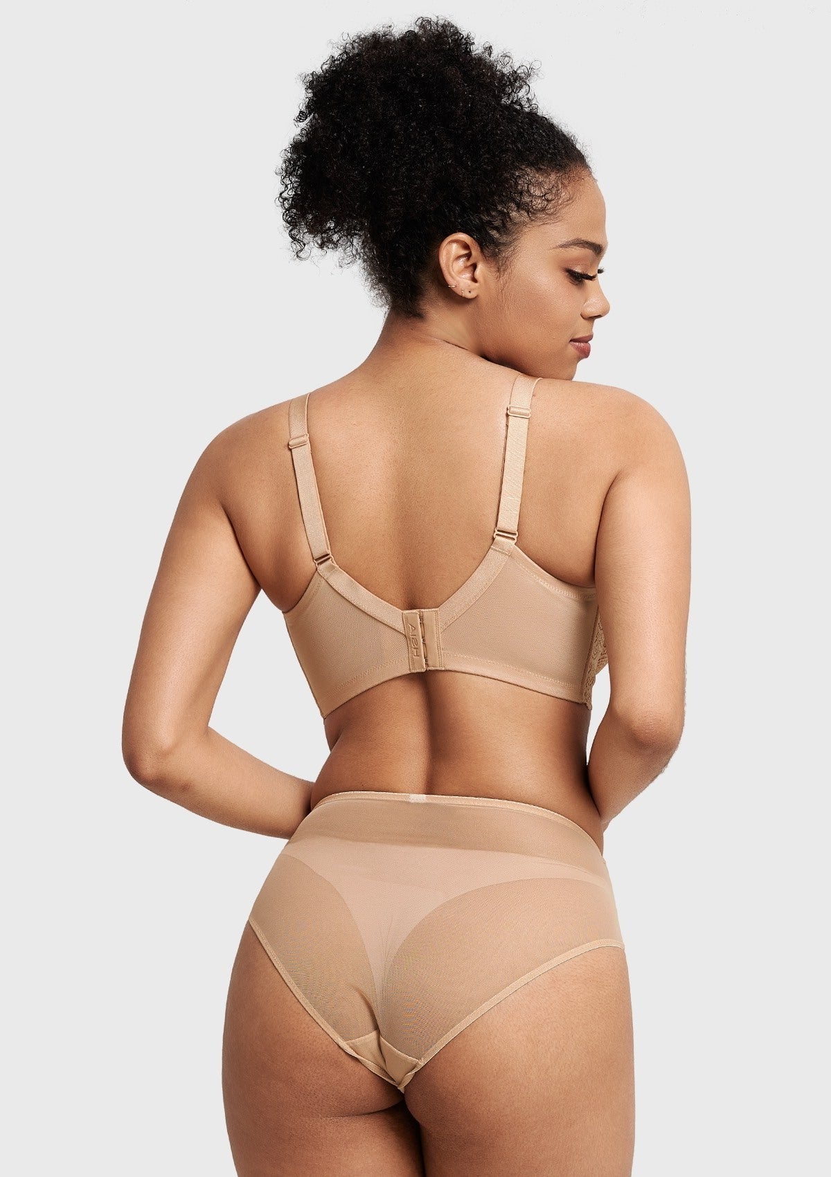 Mermaid Scales Lace Unlined Bra