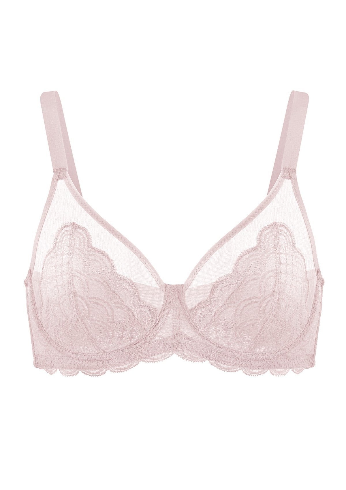 Mermaid Scales Lace Unlined Bra