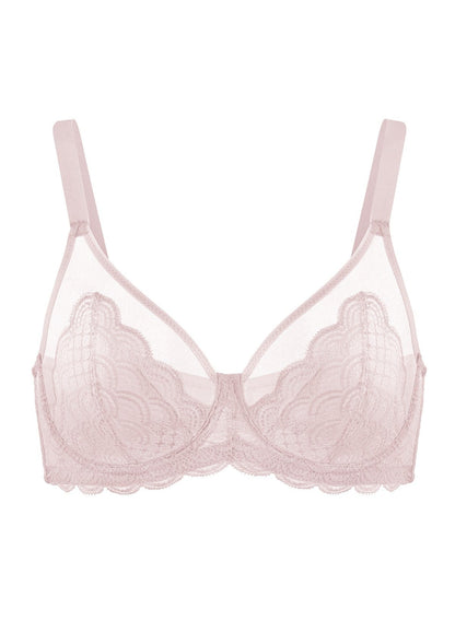 Mermaid Scales Lace Unlined Bra