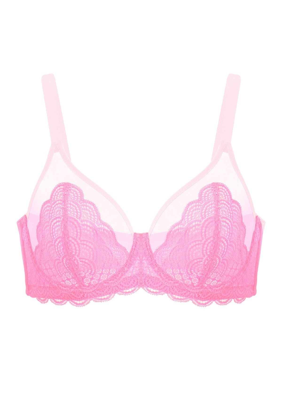 Mermaid Scales Lace Underwire Bra