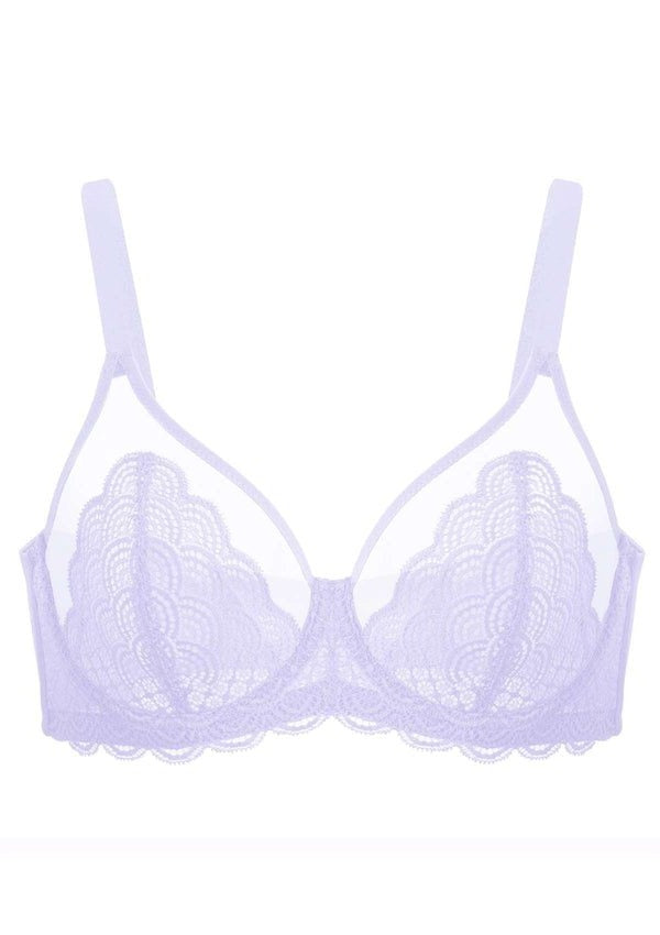 Mermaid Scales Lace Underwire Bra