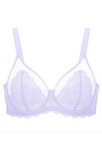 Mermaid Scales Lace Underwire Bra