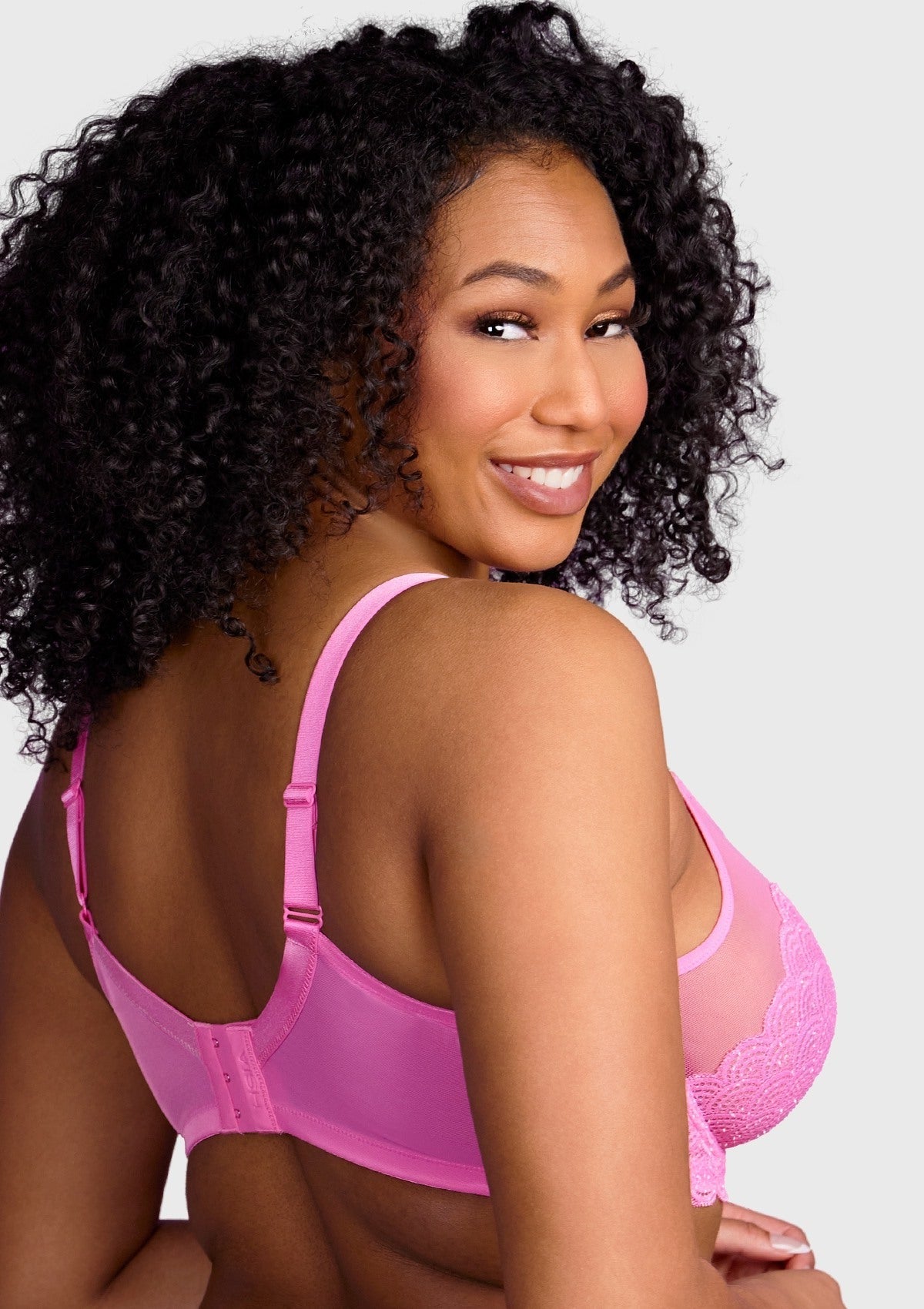 Mermaid Scales Lace Unlined Bra
