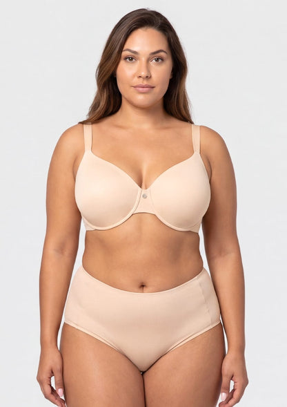Mia Lightly Lined Seamless Minimizer T-Shirt Bra