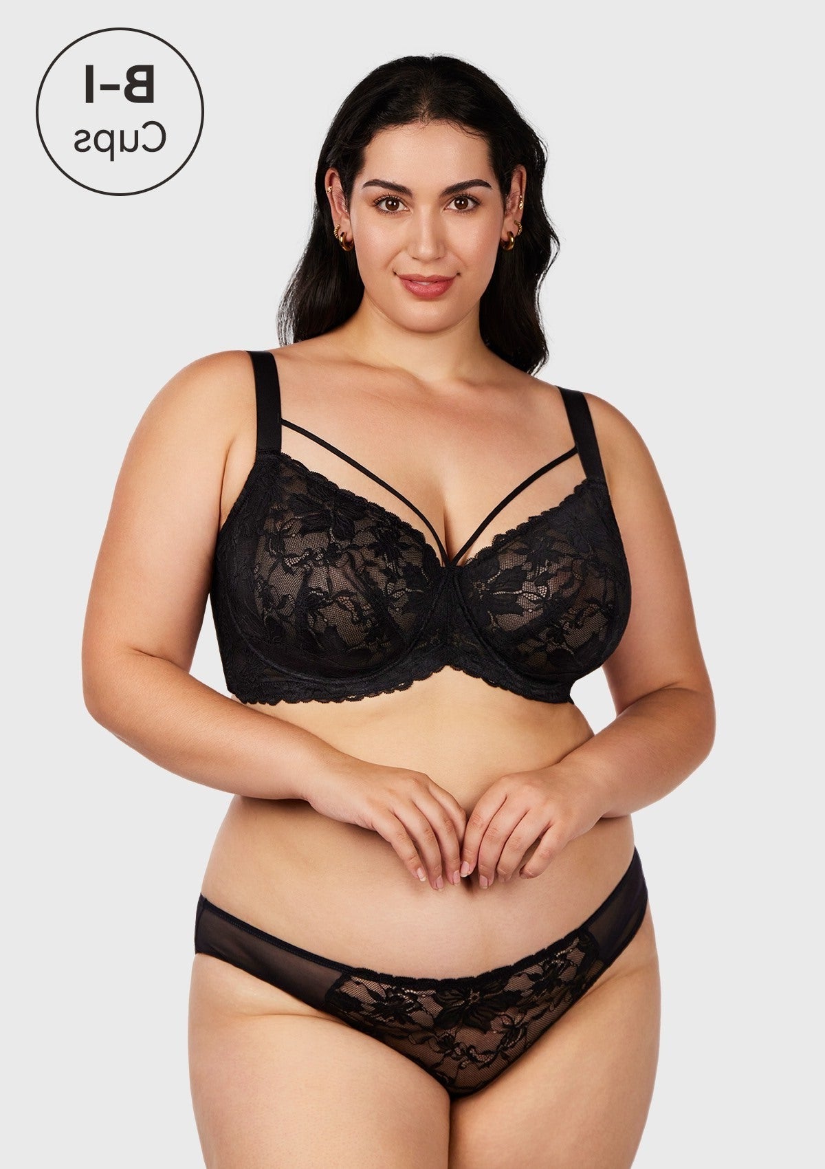 Pretty In Petals Unlined Strappy Lace Bra