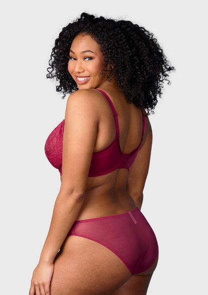 Pretty In Petals Unlined Strappy Lace Bra