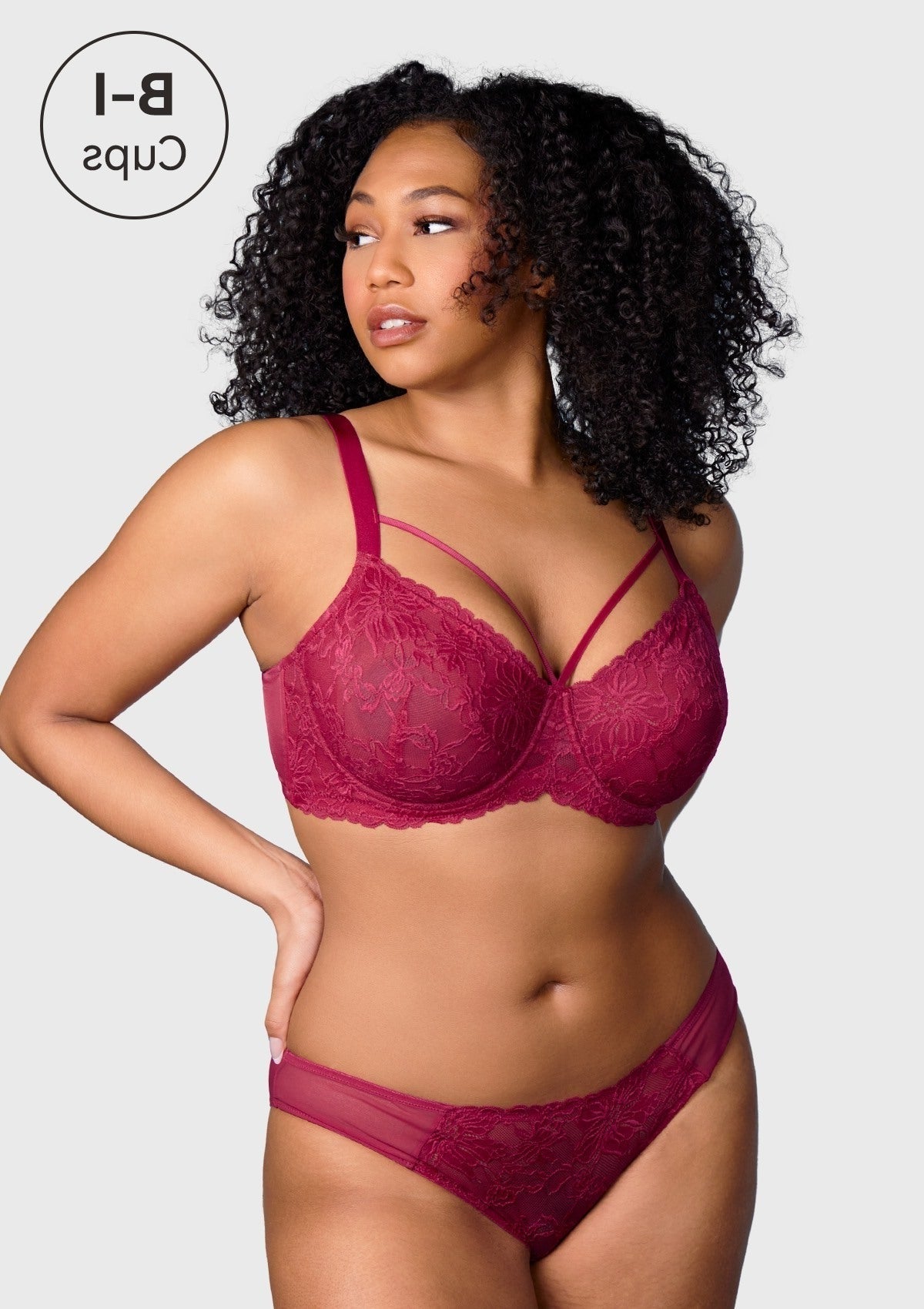 Pretty In Petals Unlined Strappy Lace Bra