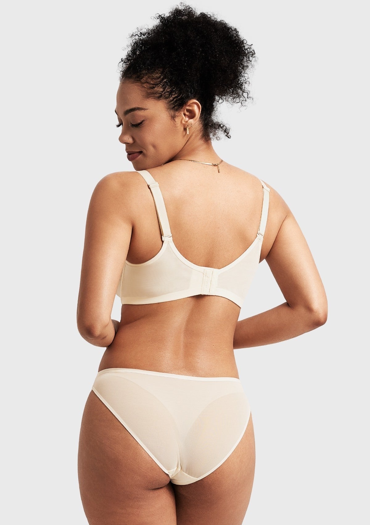 Seraphina Unlined Underwire Sheer Mesh Bra