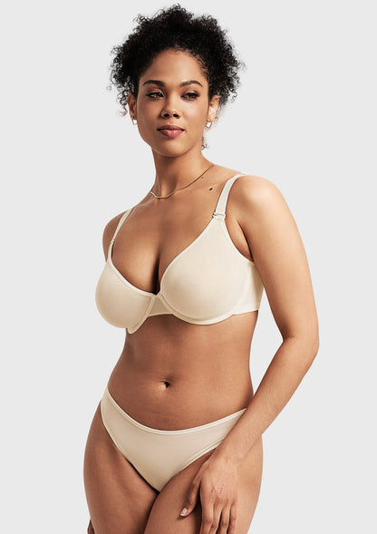 Seraphina Unlined Underwire Sheer Mesh Bra