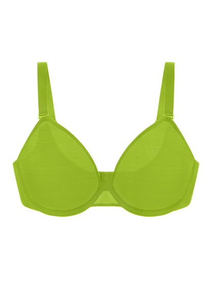 Seraphina Unlined Underwire Sheer Mesh Bra