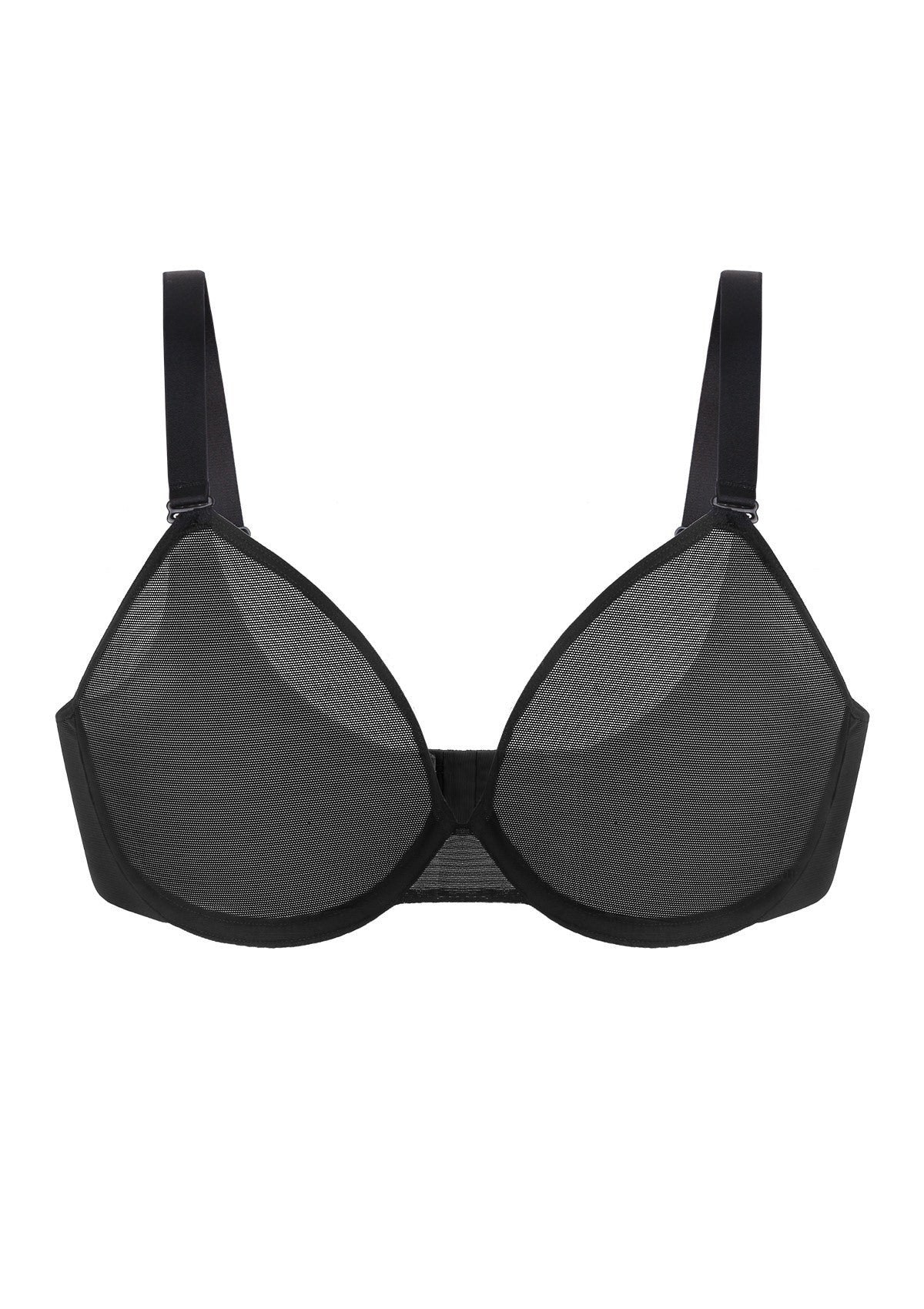 Seraphina Unlined Underwire Sheer Mesh Bra