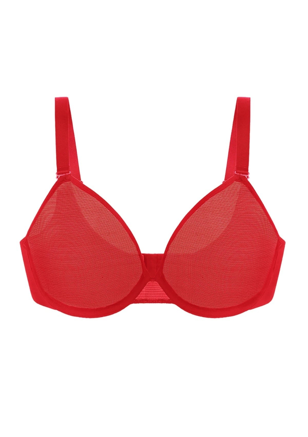 Seraphina Unlined Underwire Sheer Mesh Bra