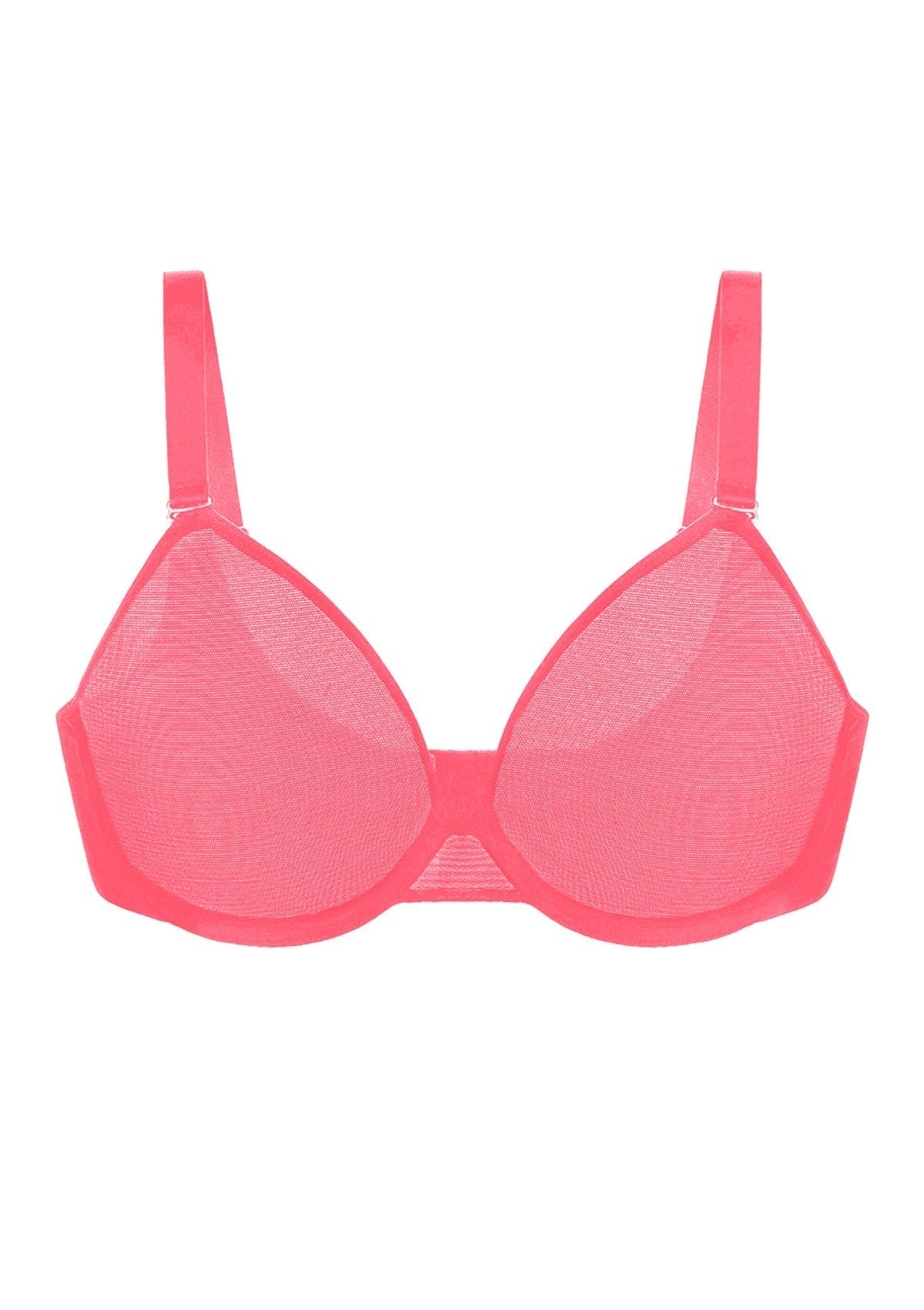 Seraphina Unlined Underwire Sheer Mesh Bra