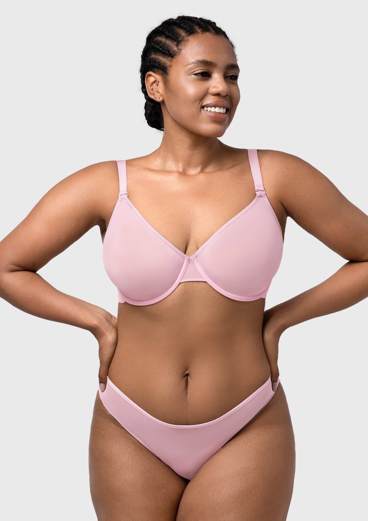 Seraphina Unlined Underwire Sheer Mesh Bra