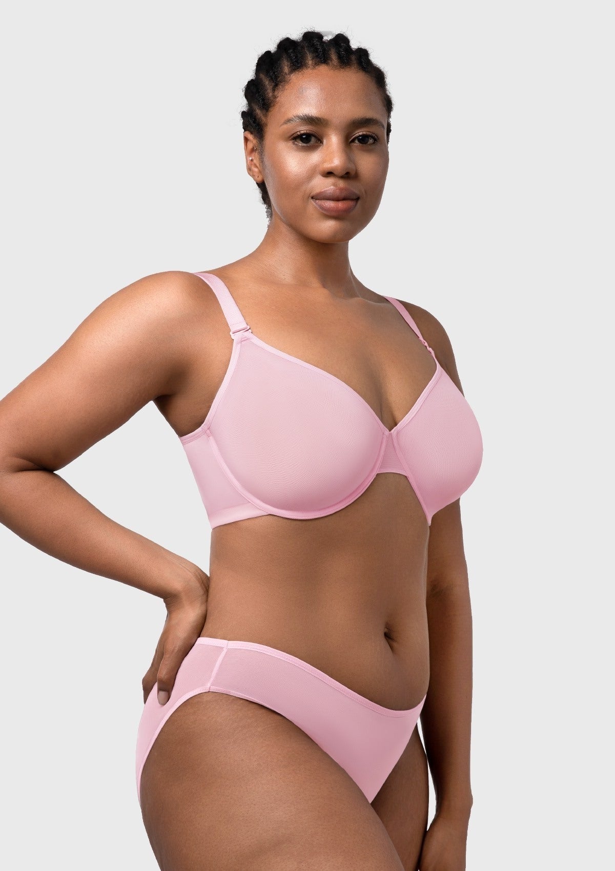 Seraphina Unlined Underwire Sheer Mesh Bra