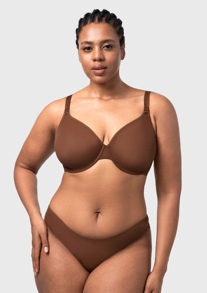 Seraphina Unlined Underwire Sheer Mesh Bra