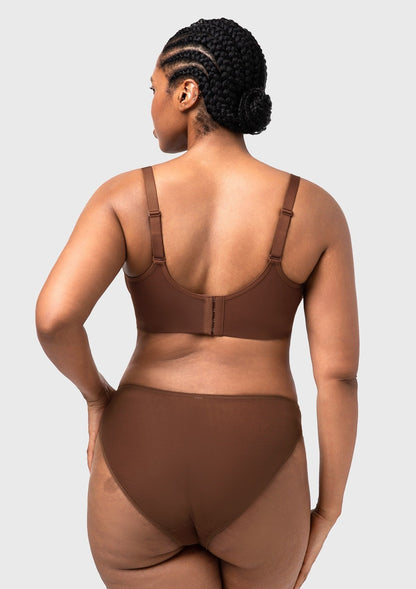 Seraphina Unlined Underwire Sheer Mesh Bra