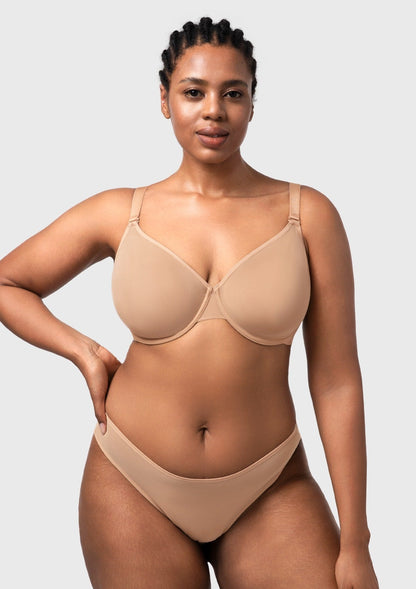 Seraphina Unlined Underwire Sheer Mesh Bra
