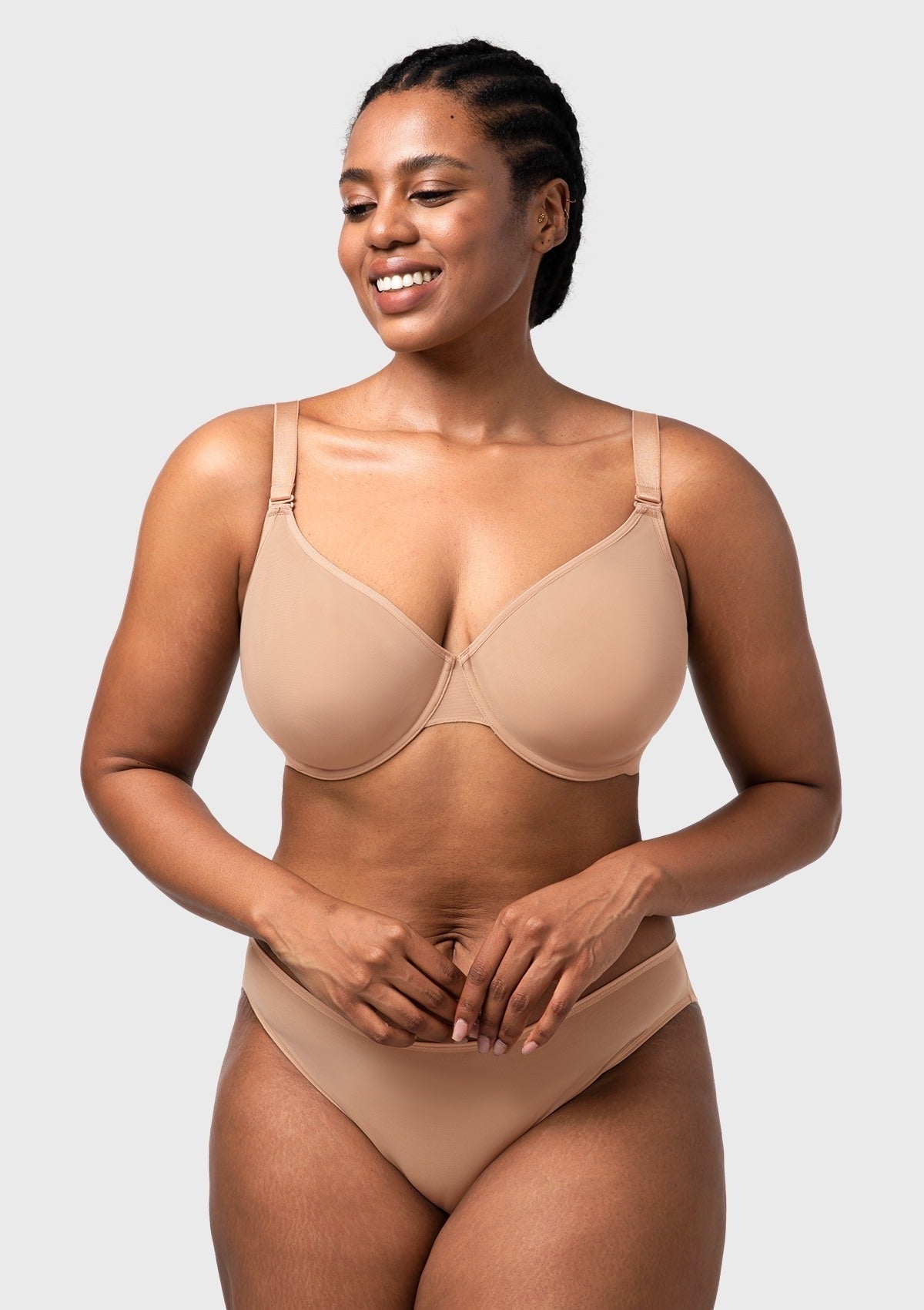 Seraphina Unlined Underwire Sheer Mesh Bra