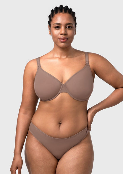 Seraphina Unlined Underwire Sheer Mesh Bra