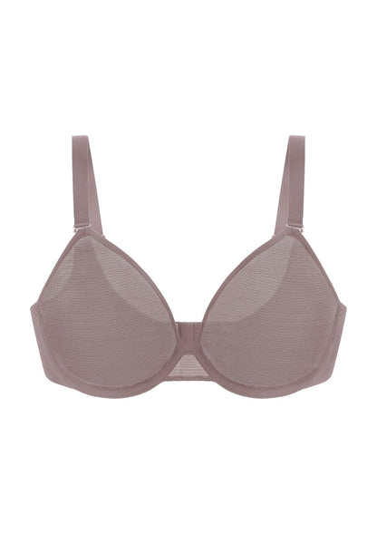 Seraphina Unlined Underwire Sheer Mesh Bra