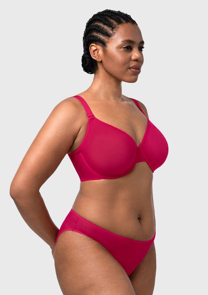 Seraphina Unlined Underwire Sheer Mesh Bra