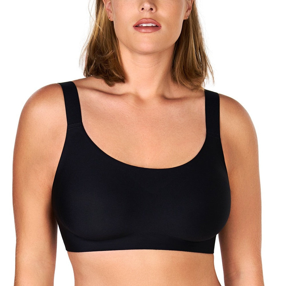 Songful Smooth Fit U-Neck Plus Size Wireless All-Day Comfort Full Coverage T-shirt Bra