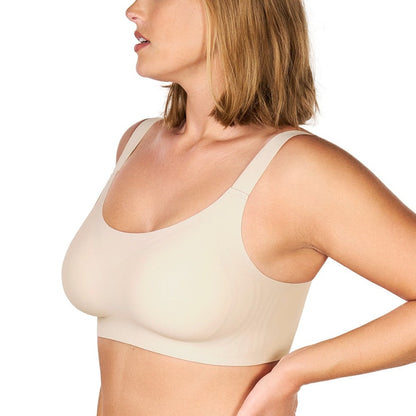 Songful Smooth Fit U-Neck Plus Size Wireless All-Day Comfort Full Coverage T-shirt Bra