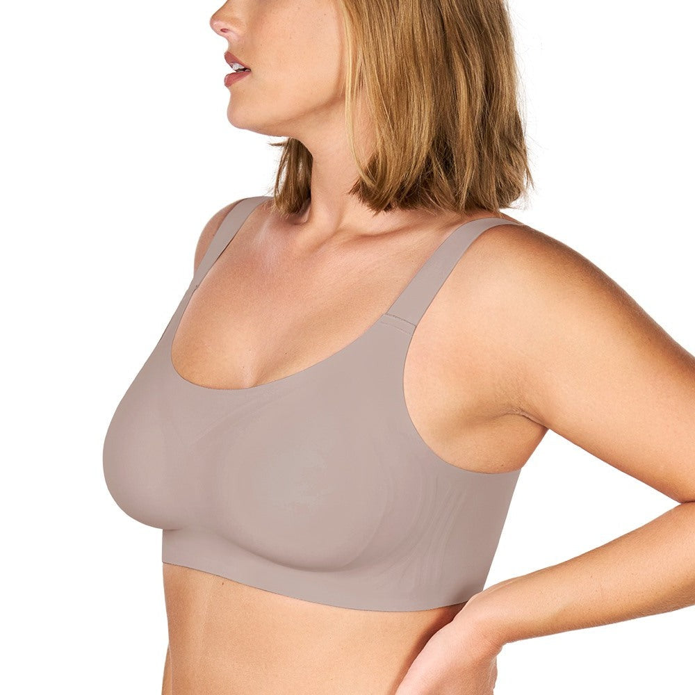 Songful Smooth Fit U-Neck Plus Size Wireless All-Day Comfort Full Coverage T-shirt Bra