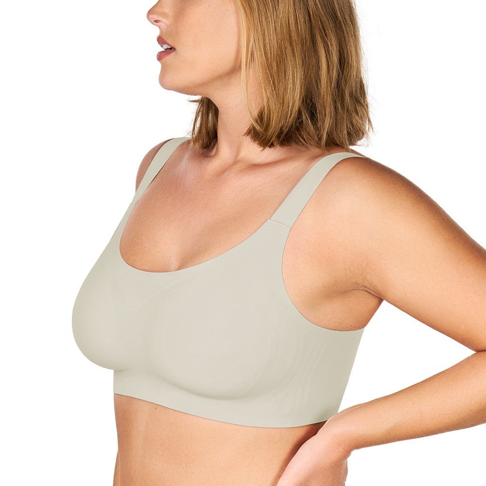 Songful Smooth Fit U-Neck Plus Size Wireless All-Day Comfort Full Coverage T-shirt Bra