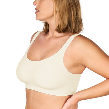 Songful Smooth Fit U-Neck Plus Size Wireless All-Day Comfort Full Coverage T-shirt Bra
