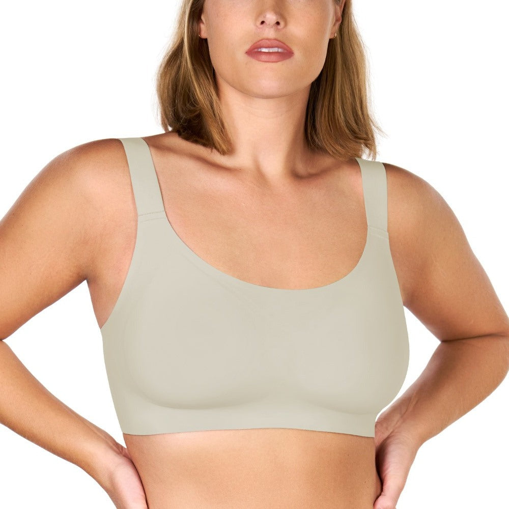 Songful Smooth Fit U-Neck Plus Size Wireless All-Day Comfort Full Coverage T-shirt Bra