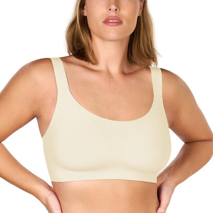 Songful Smooth Fit U-Neck Plus Size Wireless All-Day Comfort Full Coverage T-shirt Bra