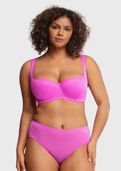 Starry Night Lightly Lined Lightly Padded Plus Size Balconette Bra