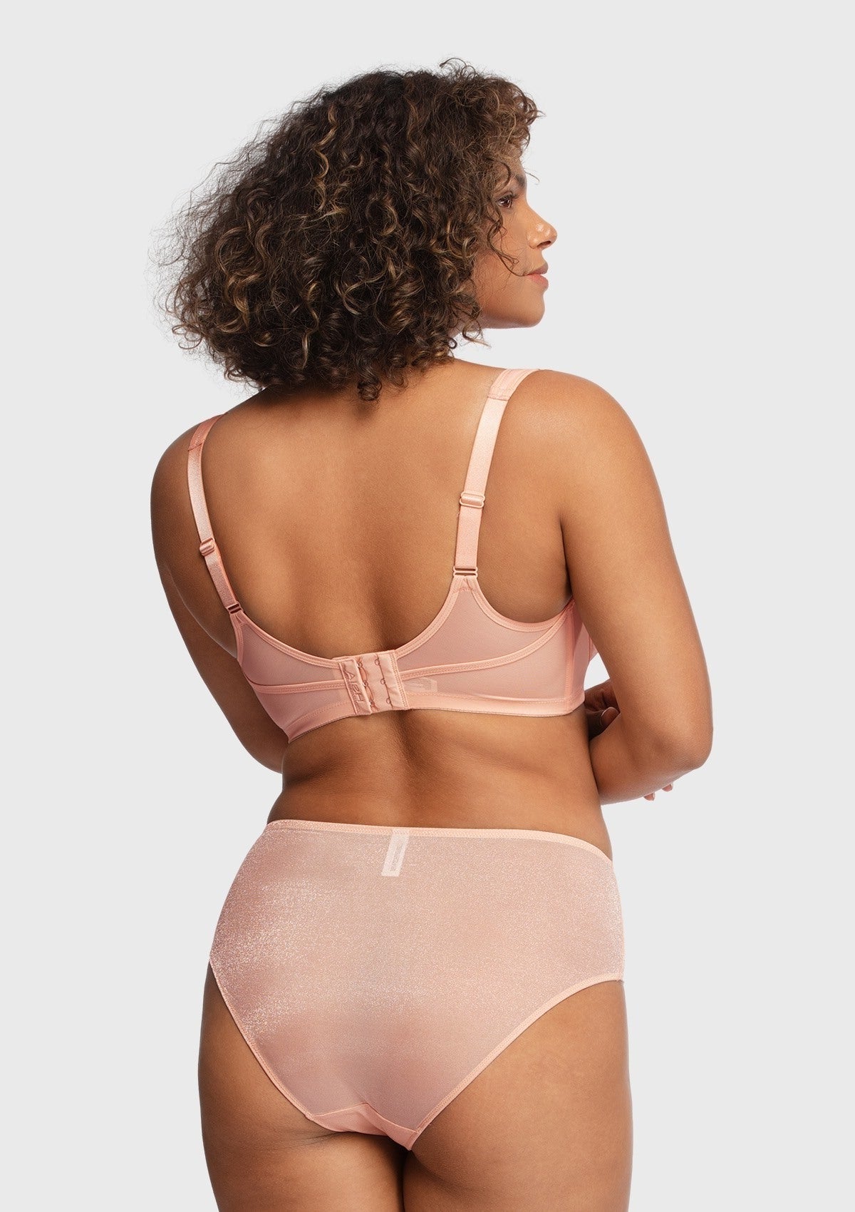 Starry Night Lightly Lined Lightly Padded Plus Size Balconette Bra
