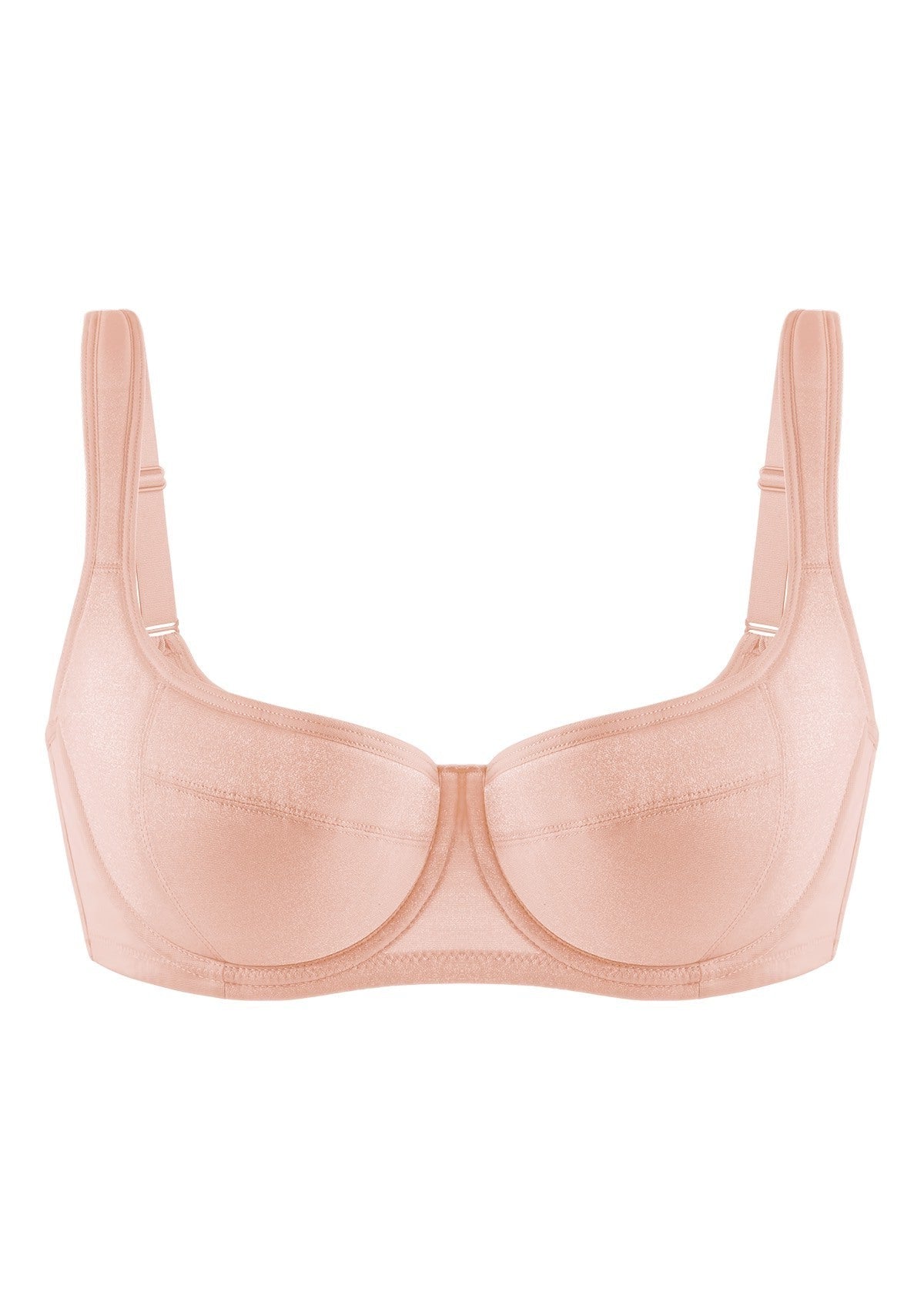 Starry Night Lightly Lined Lightly Padded Plus Size Balconette Bra