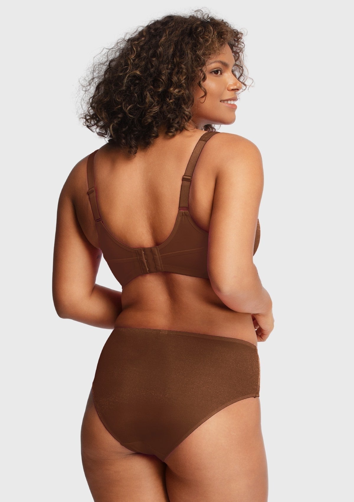 Starry Night Lightly Lined Lightly Padded Plus Size Balconette Bra