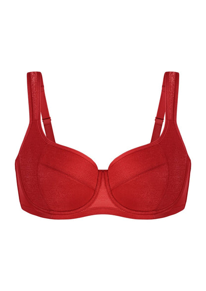 Starry Night Lightly Lined Lightly Padded Plus Size Balconette Bra