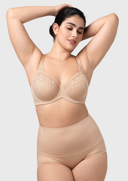 Supportive Seamless Underwire Full Cup Bra