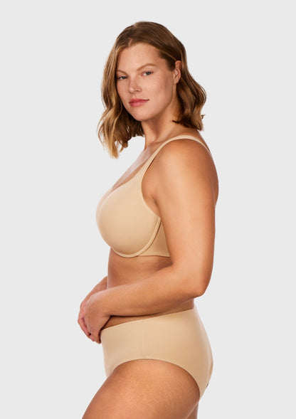 Ultra Comfort Lightly Padded T-shirt Minimizer Full Coverage Bra