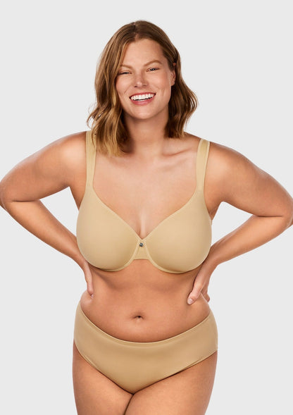 Ultra Comfort Lightly Padded T-shirt Minimizer Full Coverage Bra