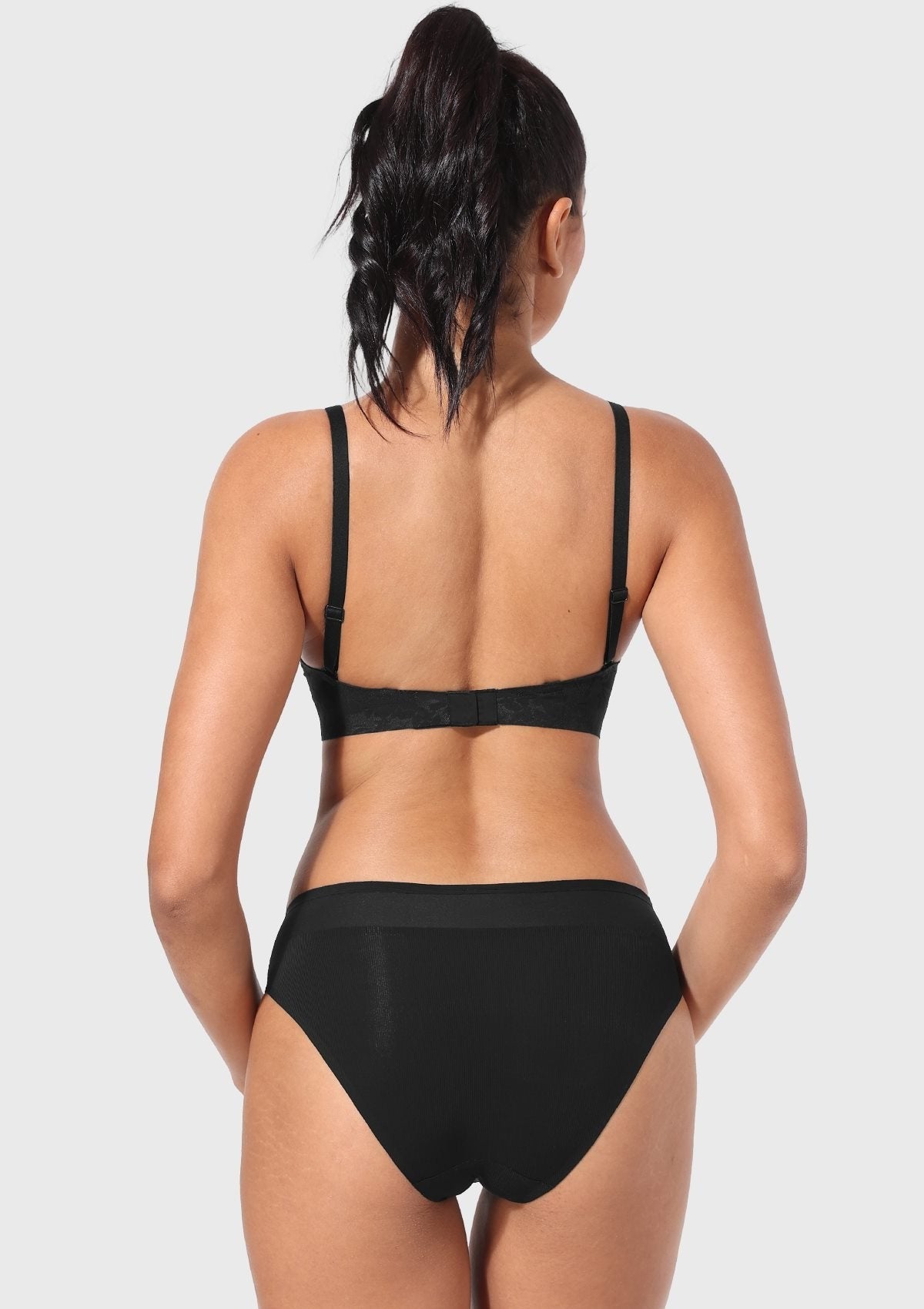 Wireless Seamless Comfort Bralette Full Coverage V-neck for Backless