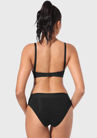 Wireless Seamless Comfort Bralette Full Coverage V-neck for Backless