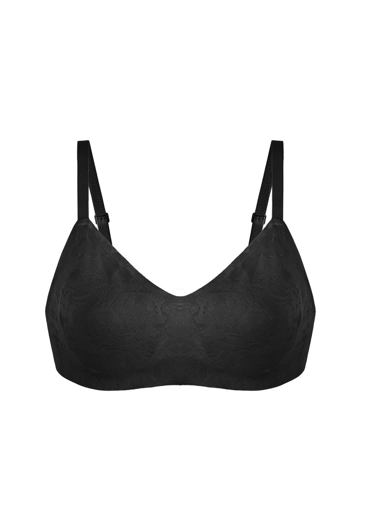 Wireless Seamless Comfort Bralette Full Coverage V-neck for Backless